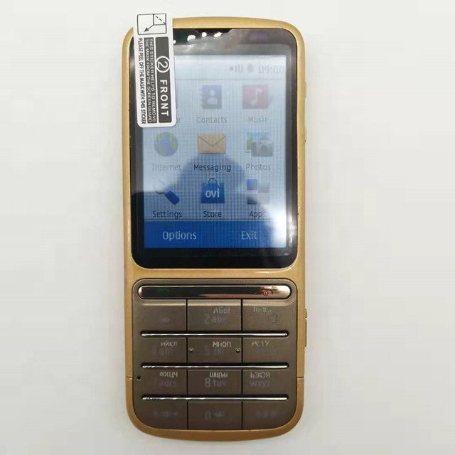 For Nok C3-01 Unlocked Original Simple Super Cheap Classic Bar Touch Type Unlocked Bar Mobile Cell Phone By Post